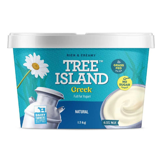 Tree Island Greek Yogurt - Natural (1.5kg) - Lifestyle Markets