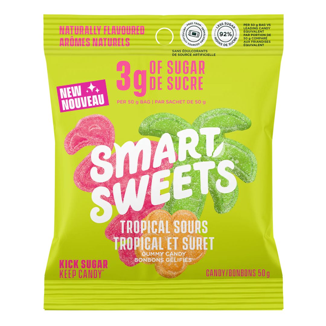 Smart Sweets Tropical Sours (50g) - Lifestyle Markets