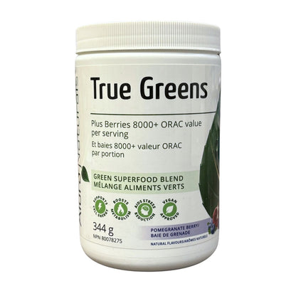 Alora Naturals True Greens -  Pomegranate Berry (344g)