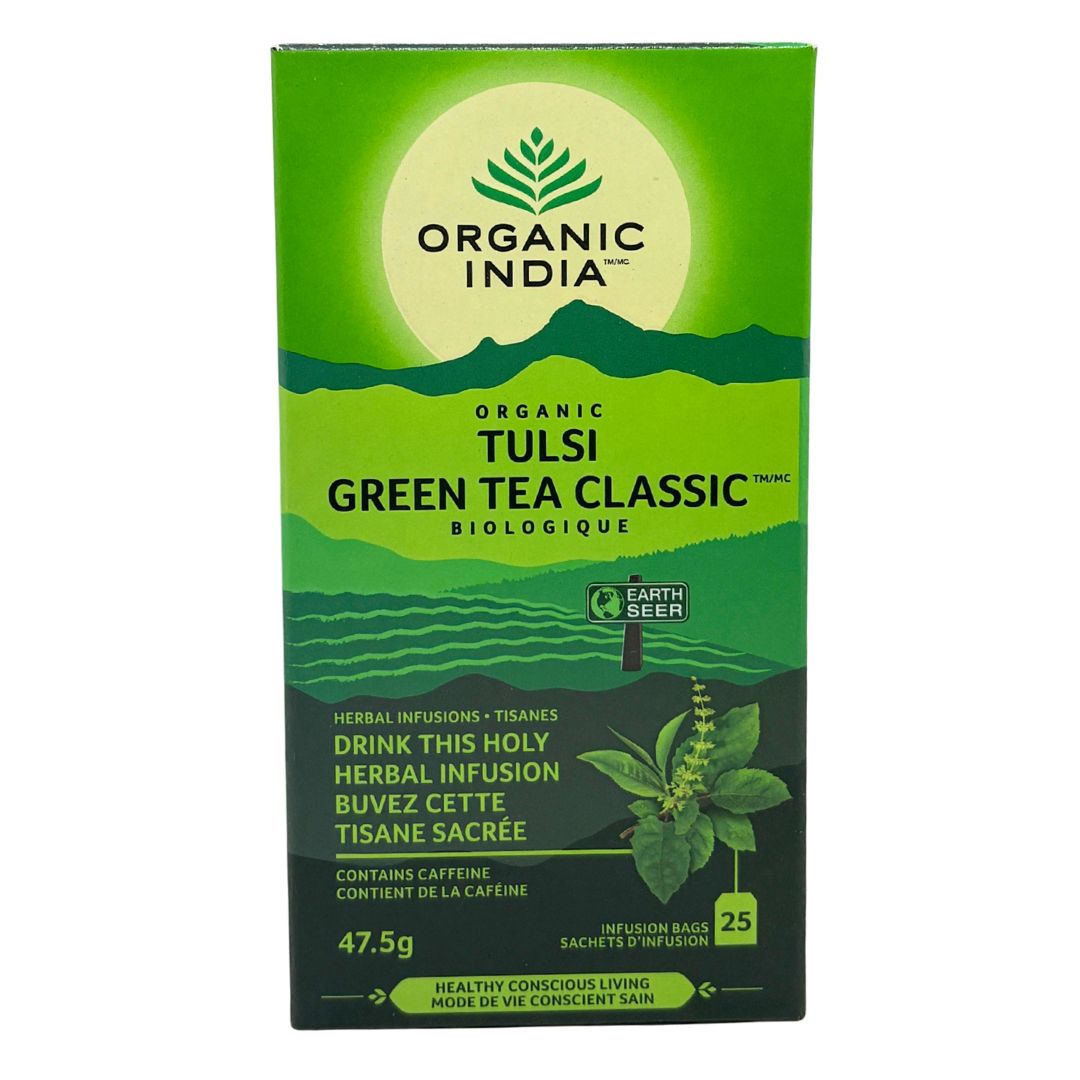 Organic India Tulsi Green Tea Classic (25 ct)