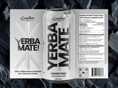 Cooler Co Yerba Mate - Unsweetened (473 ml)