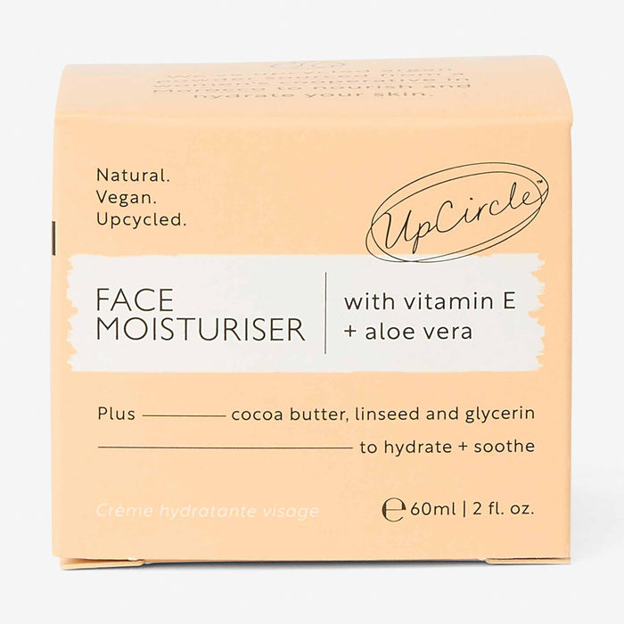 UpCircle face moisturizer packaging on a white background