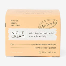 UpCircle night cream packaging on a white background