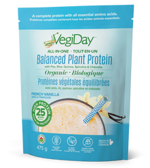 VegiDay All-in-one Plant Protein, French Vanilla (475g)