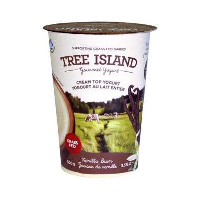 Tree Island Cream Top Yogurt - Vanilla Bean (500g)