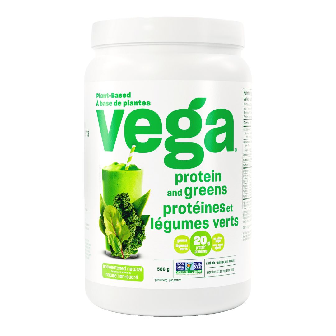 Vega Protein & Greens - Natural (586g) - Lifestyle Markets