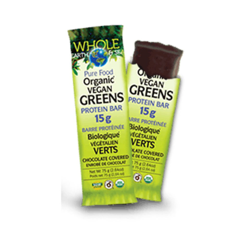 Whole Earth & Sea Organic Vegan Greens Protein Bar