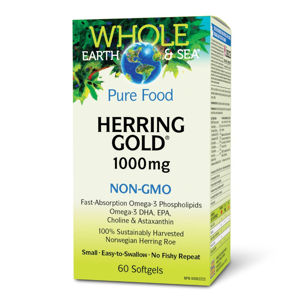 Whole Earth & Sea Herring Gold (1000mg) (60 Softgels)