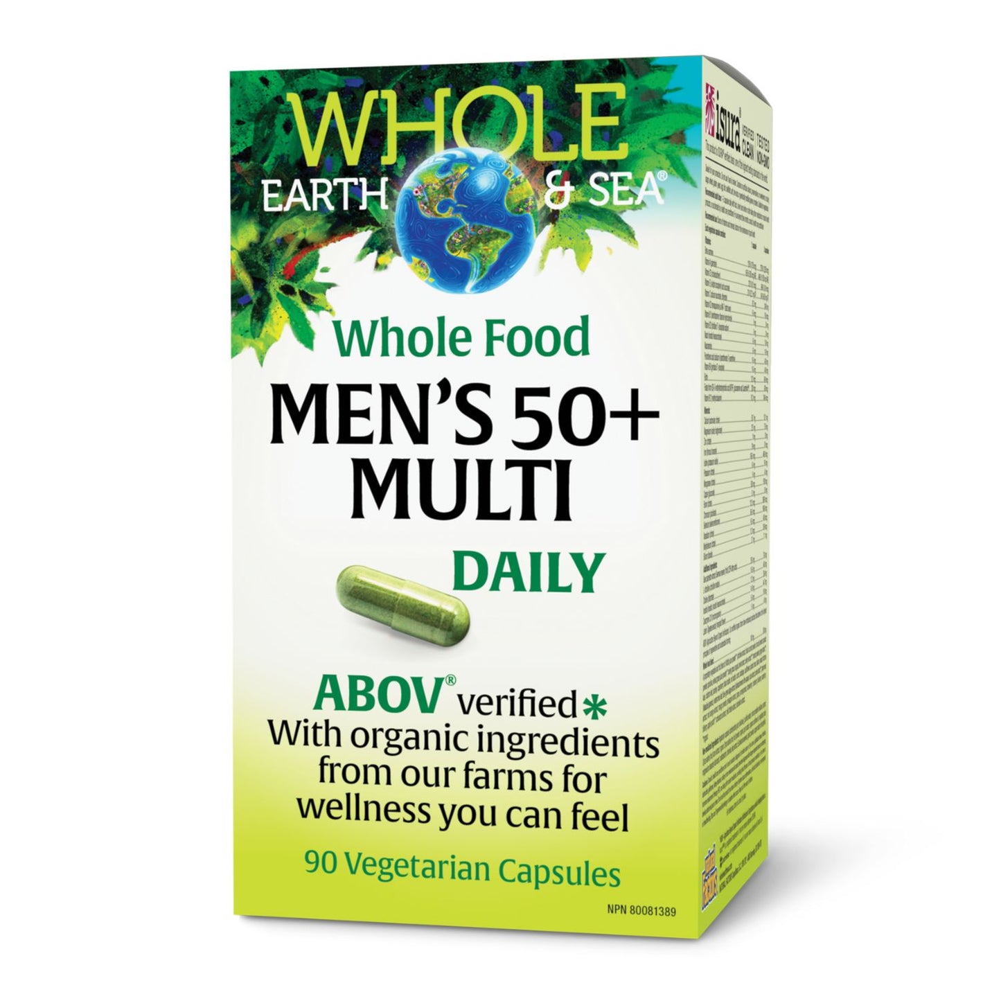 Whole Earth & Sea Men's 50+ Multi Daily (90 VCaps)