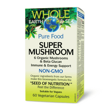 Whole Earth & Sea Super Mushroom (60 VCaps) - Lifestyle Markets