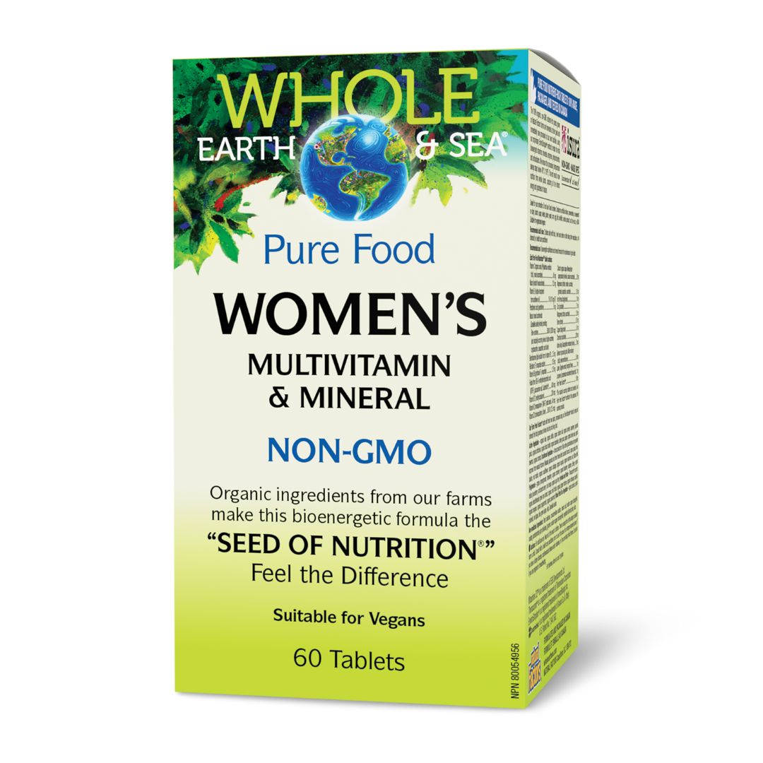 Whole Earth & Sea Women's Multivitamin & Mineral (60 Tablets) - Lifestyle Markets