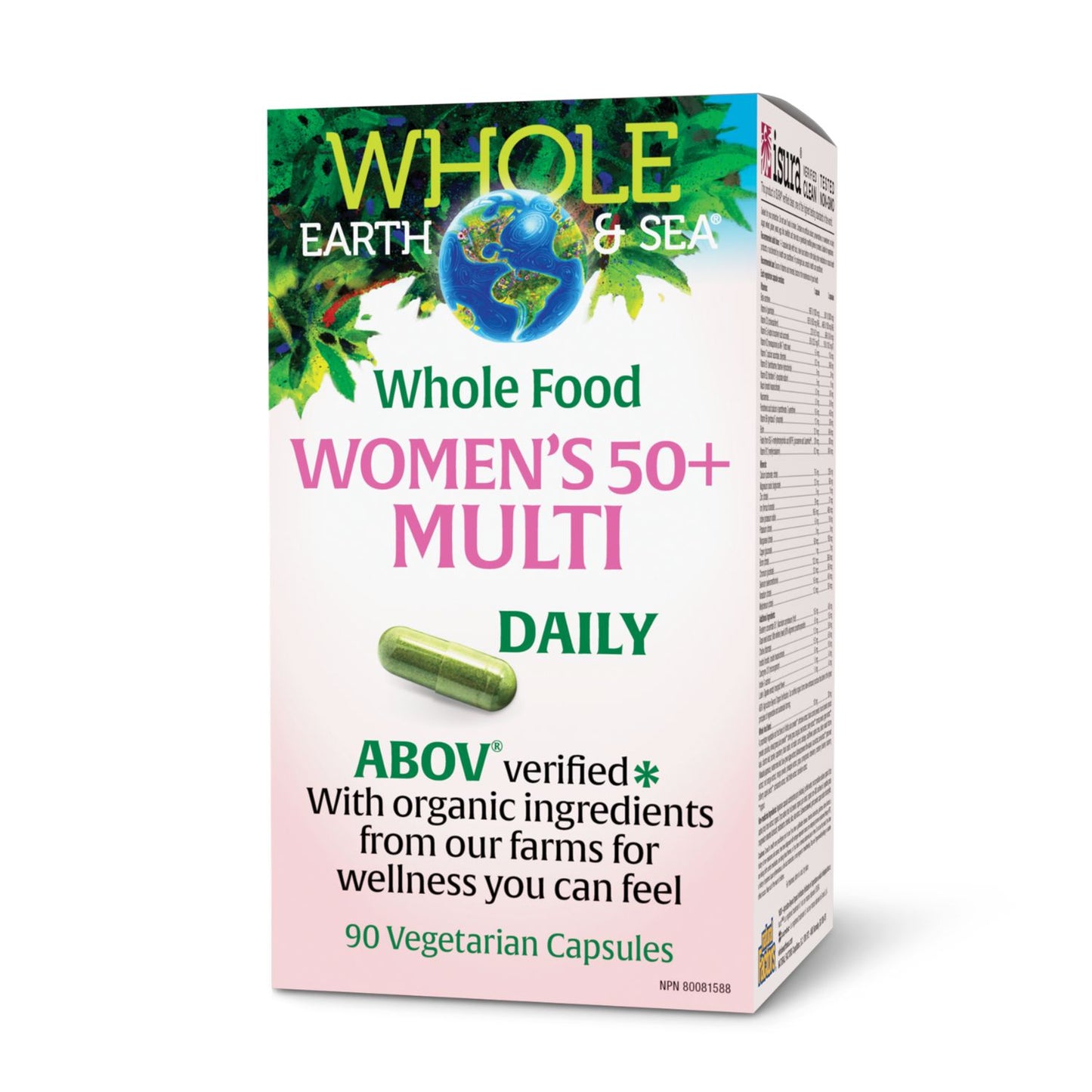 Whole Earth & Sea Women's 50+ Multi Daily (90 VCaps)
