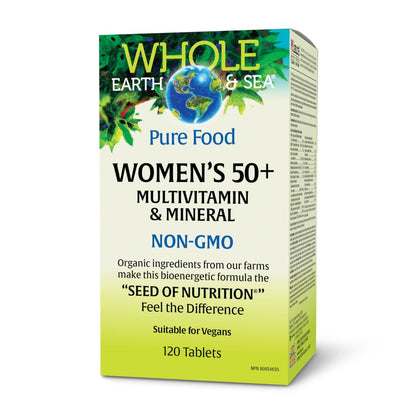 Whole Earth & Sea Women's 50+ Multivitamin & Mineral - Lifestyle Markets