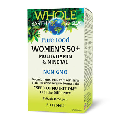 Whole Earth & Sea Women's 50+ Multivitamin & Mineral - Lifestyle Markets