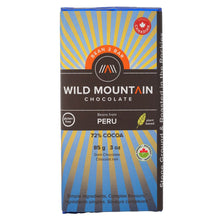 Wild Mountain Chocolate - 72% Cocoa Peru (85g)