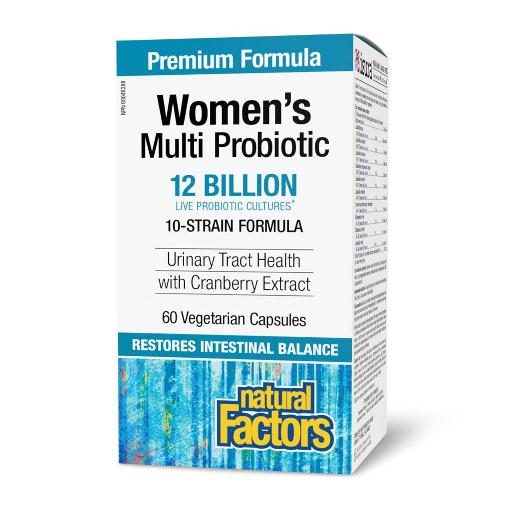 Natural Factors Women's Multi Probiotic (60 VCaps)