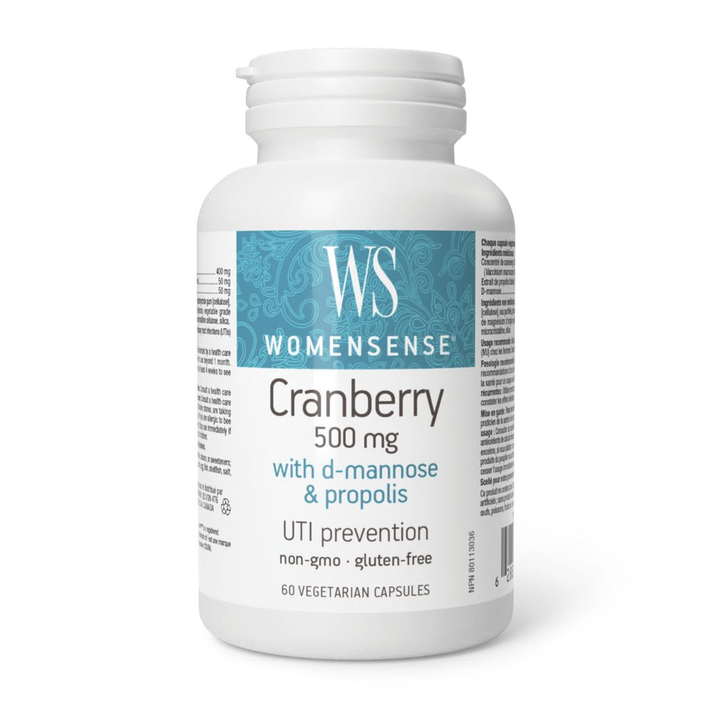 WomenSense Cranberry 500mg (60 VCaps) - Lifestyle Markets