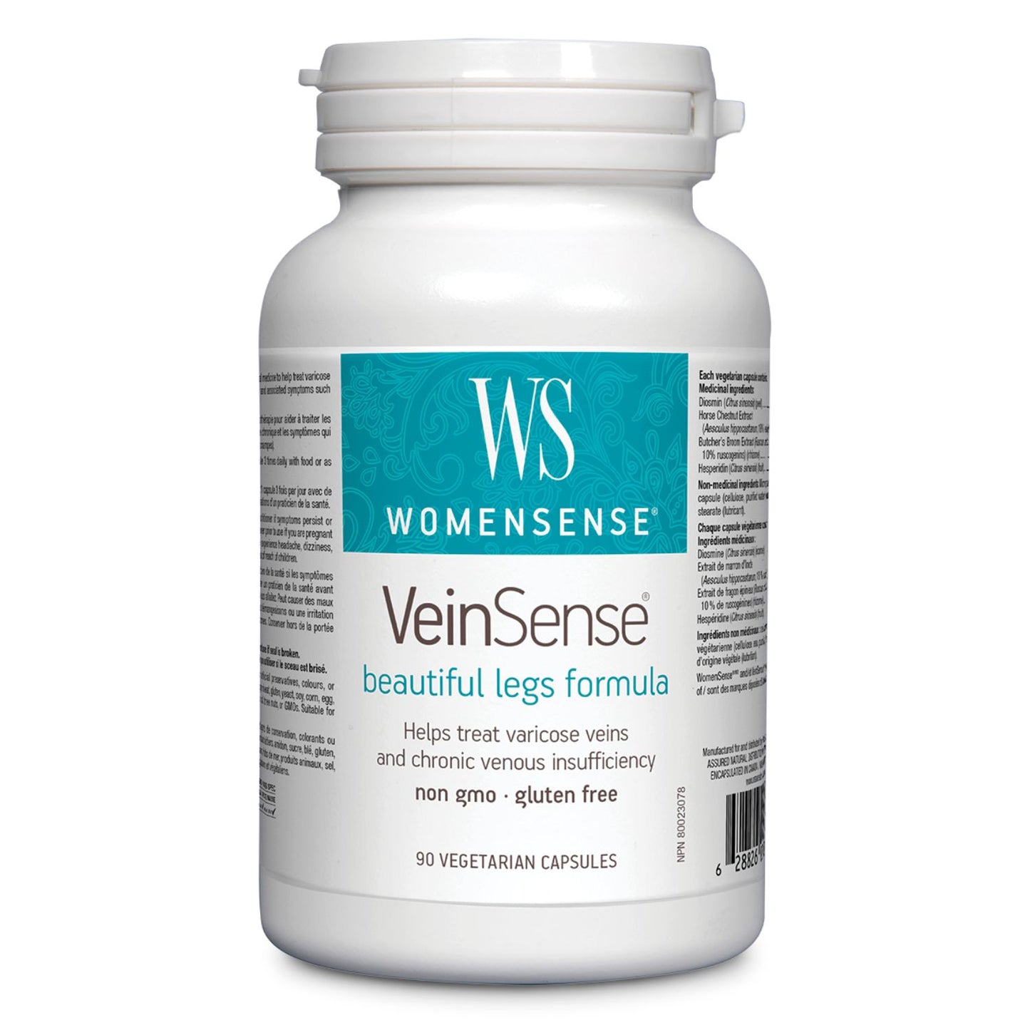 WomenSense VeinSense® Beautiful Legs Formula (90 VCaps)
