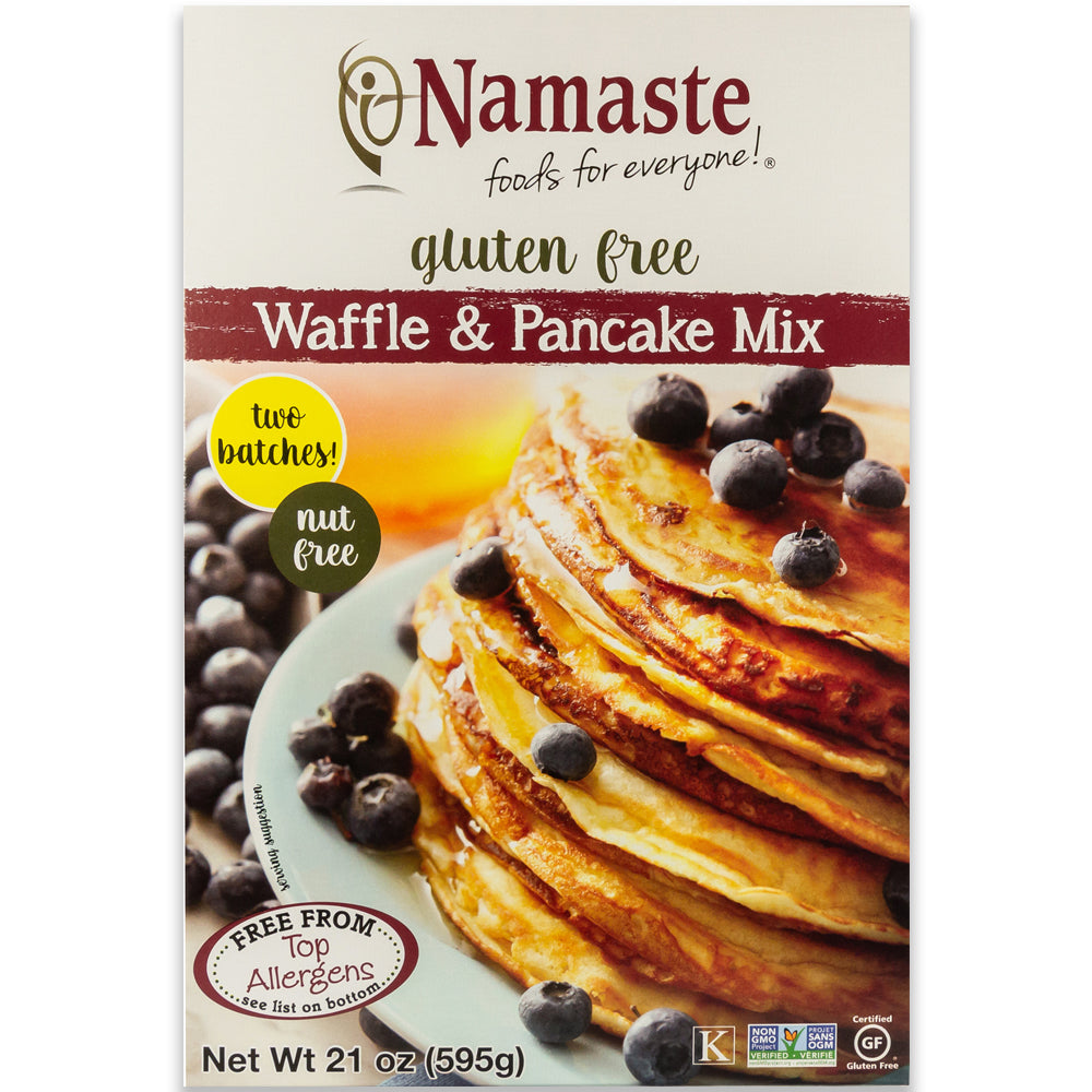 Namaste Foods Waffle & Pancake Mix (595g) - Lifestyle Markets