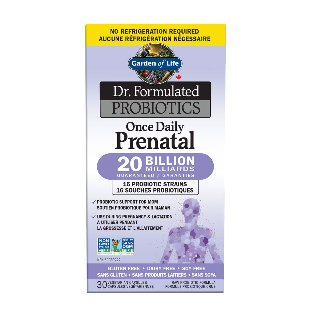 Dr. Formulated Probiotics Once Daily Prenatal (30 VCaps) - Lifestyle Markets