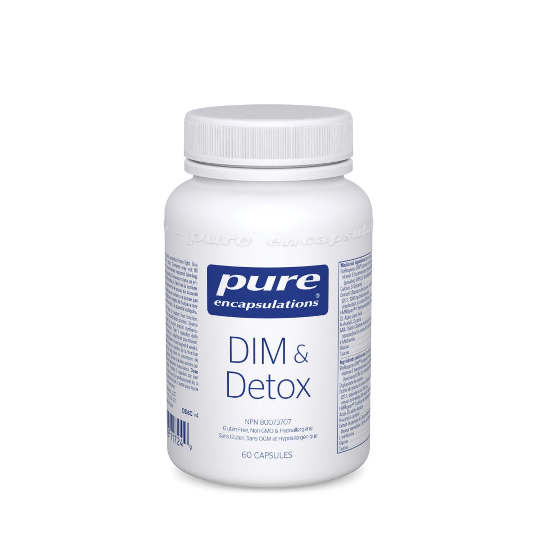 Pure Encapsulations DIM & Detox (60 Caps)