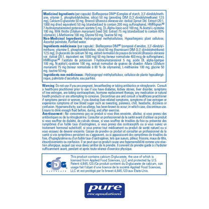 Pure Encapsulations DIM & Detox (60 Caps)