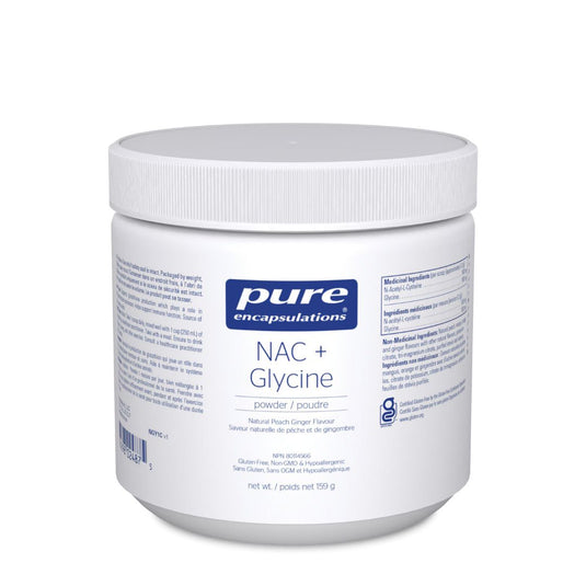 Pure Encapsulations NAC + Glycine powder (159g) - Lifestyle Markets