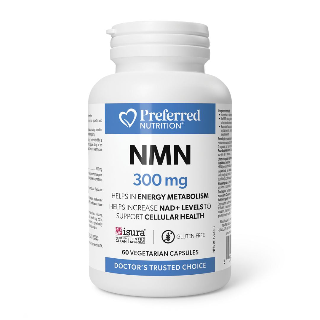 Preferred Nutrition NMN 300mg (60 VCaps) - Lifestyle Markets