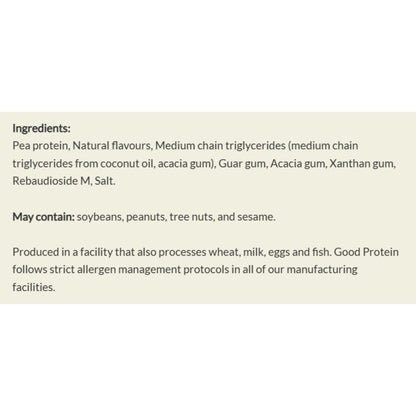 GoodProtein High Protein - French Vanilla