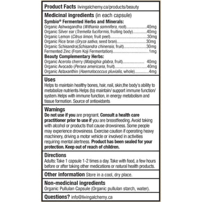 Living Alchemy Beauty+ (60 vcaps) - Lifestyle Markets