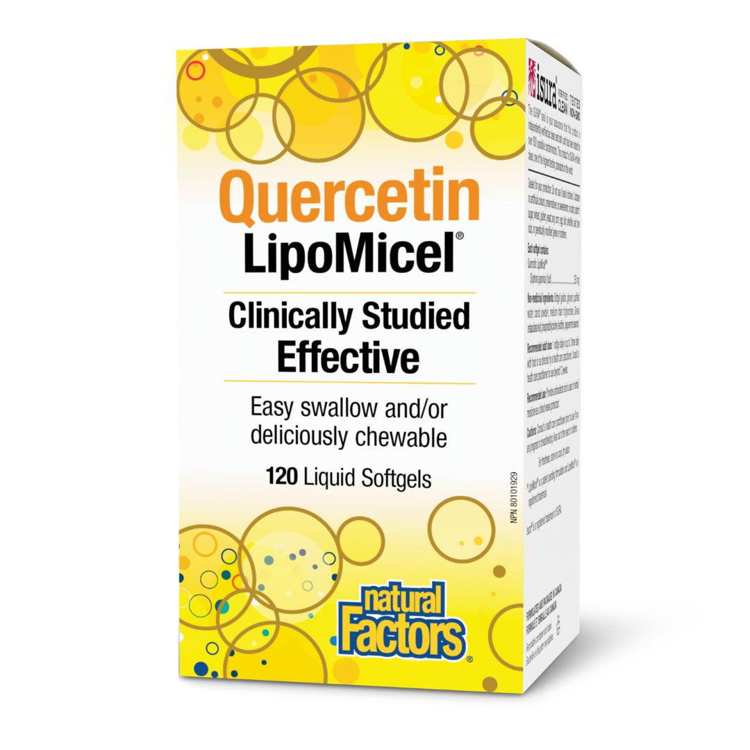 Natural Factors LipoMicel Quercetin - Lifestyle Markets
