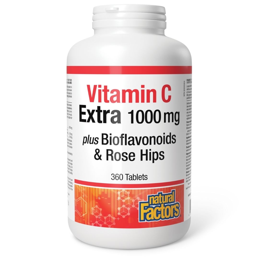 Natural Factors Vitamin C (1000mg) (360 Tablets)