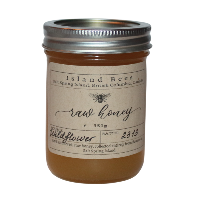 Island Bees Raw Wildflower Honey