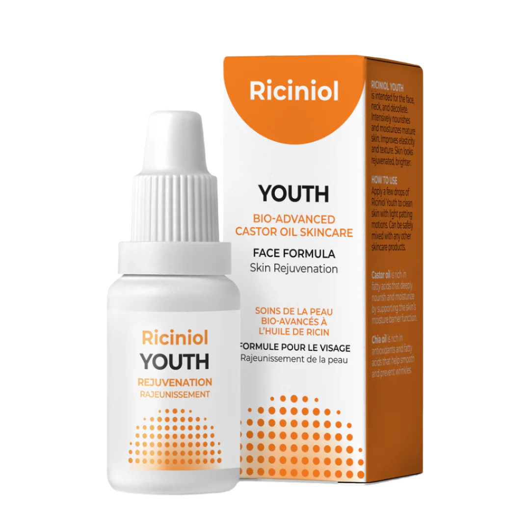 Riciniol Youth Face Formula (15ml) - Lifestyle Markets