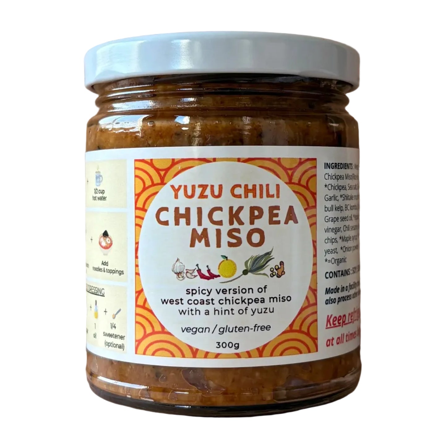 Cozy Koji Yozu Chili Chickpea Miso (300g)