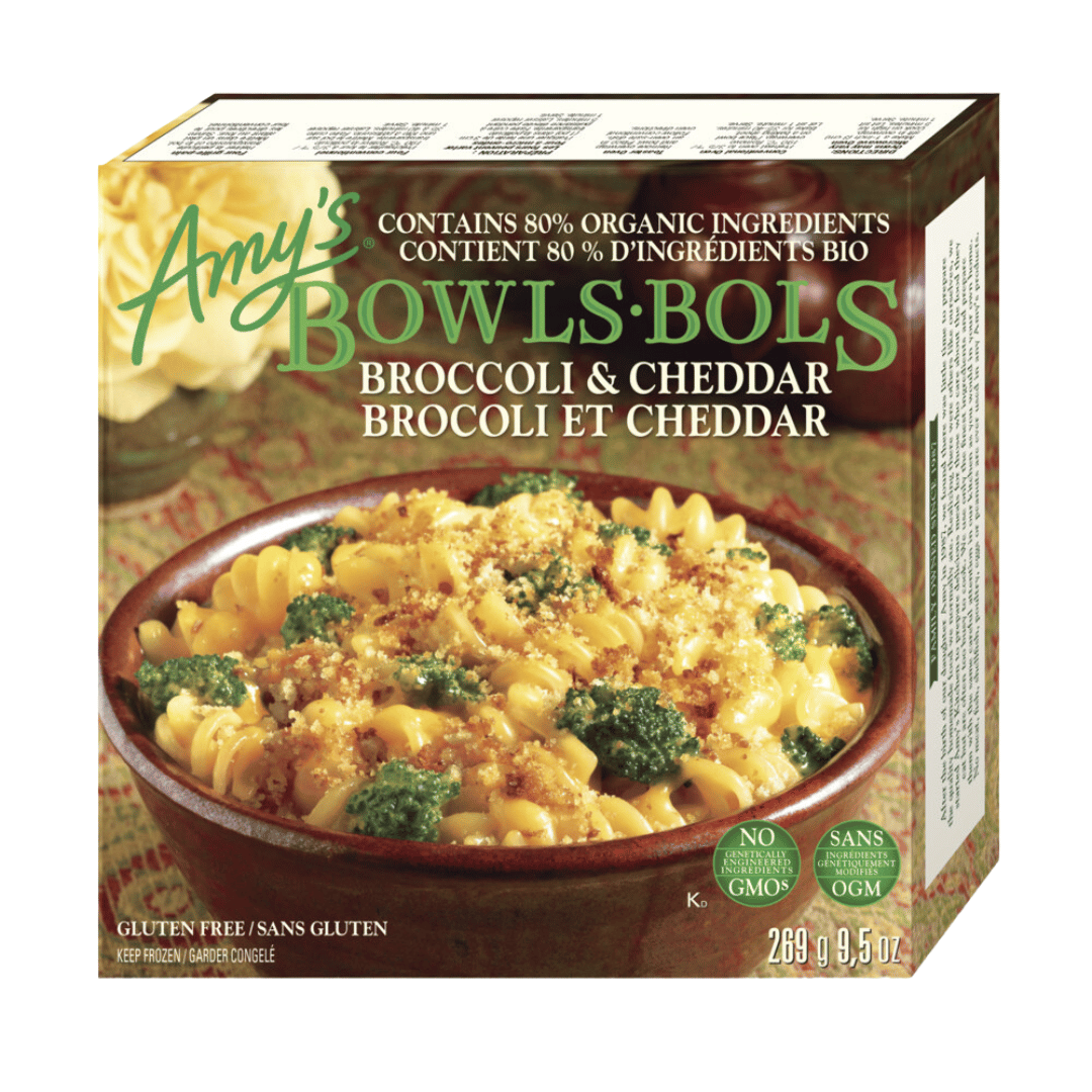 Amy's Bowl Broccoli & Cheddar Bake (269g) - Lifestyle Markets