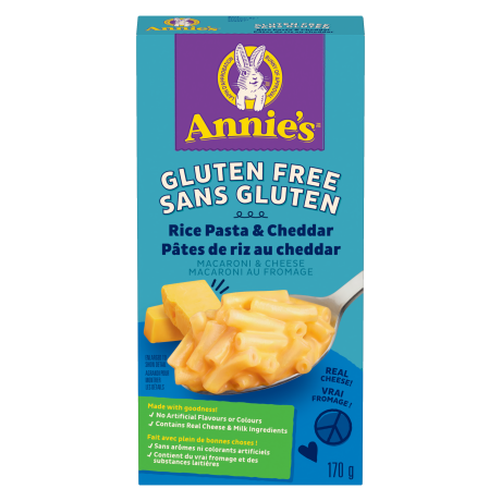 Annie's Homegrown Gluten-Free Rice Pasta & Cheddar (170g)