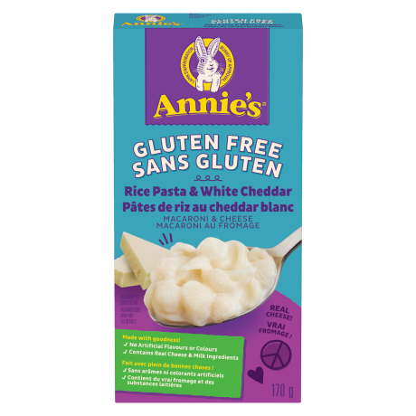 Annie's Homegrown Gluten-Free Rice Pasta & White Cheddar (170g)