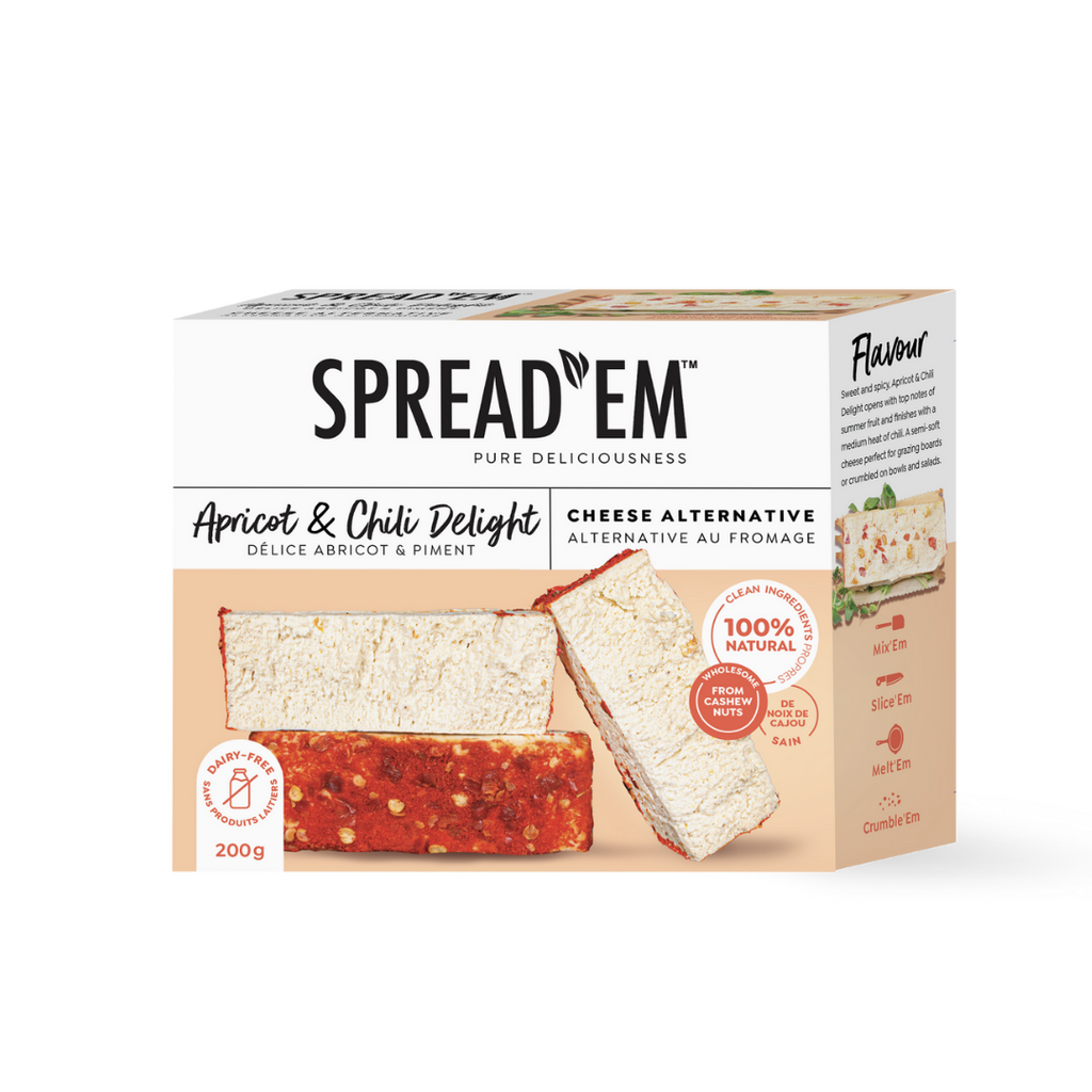 Spread em Kitchen - Cashew Cheese Apricot & Chili (200g)