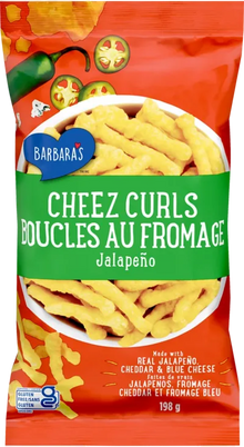 Barbara's Bakery Cheez Curls - Jalapeno (198g)