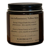 Two jars of Bare Beauty balm on a wooden block with a white background