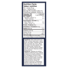 Nutrition facts label on a green background