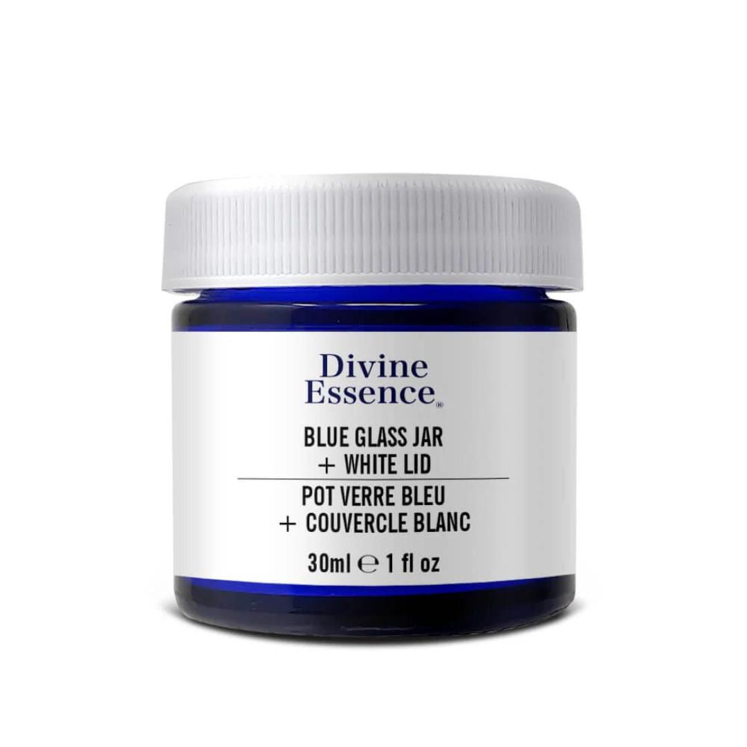 Divine Essence Blue Glass Jar (30ml)