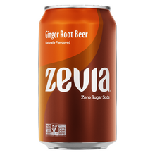 Zevia Ginger Root Beer Soda