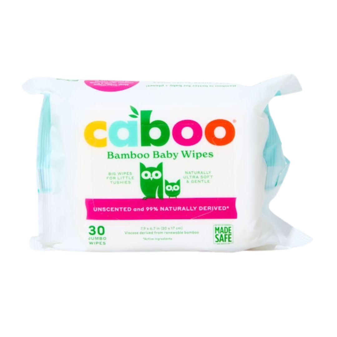 Caboo Bamboo Baby Wipes (30 ct) - Lifestyle Markets