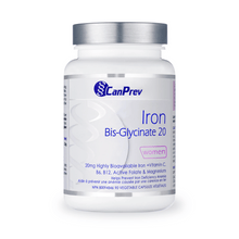 CanPrev Iron Bis-Glycinate 20 (90 VCaps) - Lifestyle Markets