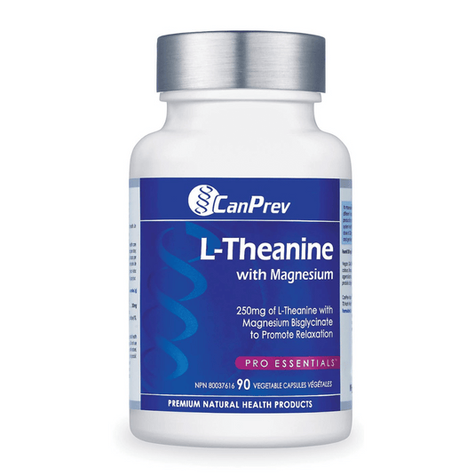 CanPrev L-Theanine With Magnesium (90 VCaps) - Lifestyle Markets