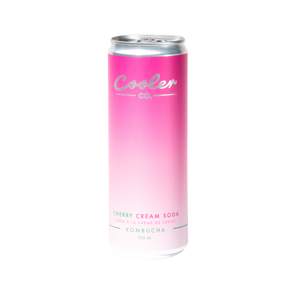 Cooler Co Kombucha - Cherry Cream Soda (355ml)