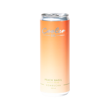 Cooler Co Kombucha - Peach Basil (355ml)