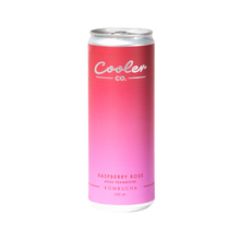 Cooler Co Kombucha - Raspberry Rose (355ml)